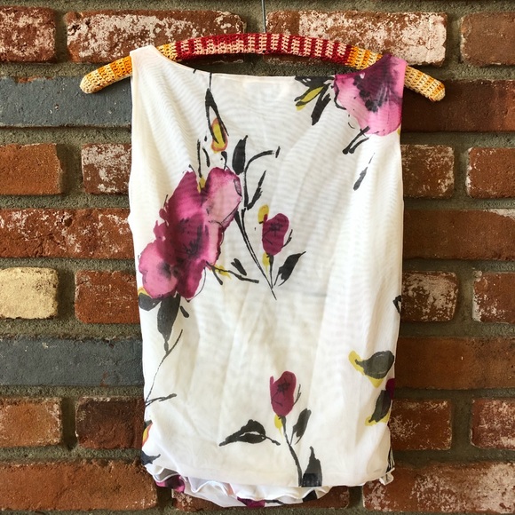 Pianoforte di MaxMara Floral Draped Ruched Blouse - Picture 2 of 5